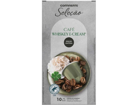 Cápsulas De Café Whiskey & Cream CONTINENTE SELEÇÃO 10 un