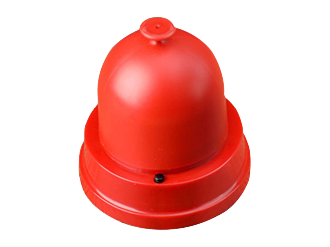 Laxiscreed Taça De Dados Elétrica Vermelha Mediana Para Ktv E Bar, 10.6x8.2cm