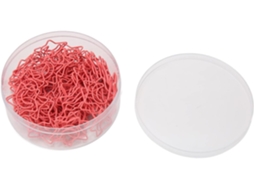 100-clips De Papel Em Formato Estrela E Lua, Lindos Clips Rosa Antideslizantes Resistentes Ao Desbotamento