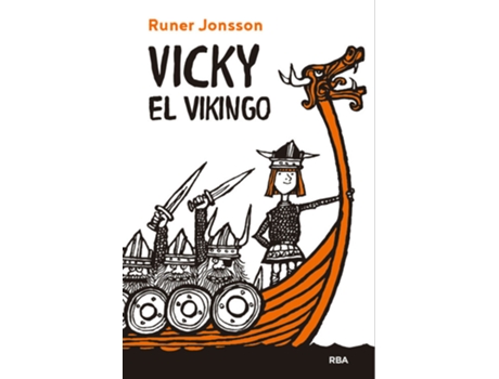 Livro Vicky El Vikingo de Runer Jonsson (Espanhol)