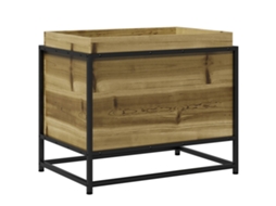 Garden Planter, Garden Planters Vidaxl Marrom Madeira De Pinho Impregnada (60 X 40 X 50 Cm)