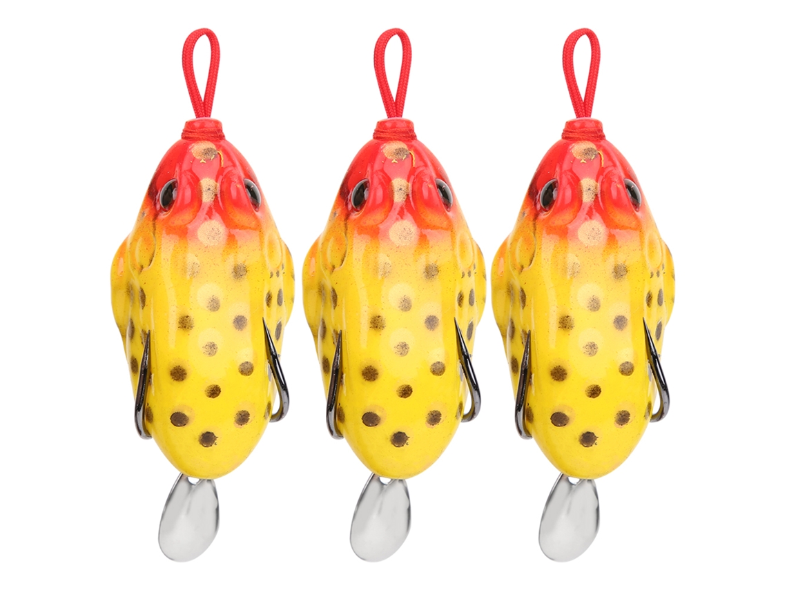 Sequin Frog Fishing Soft Lure, Lifelike Fish Attraction, For Black Carp, Fishing Tackle Bait