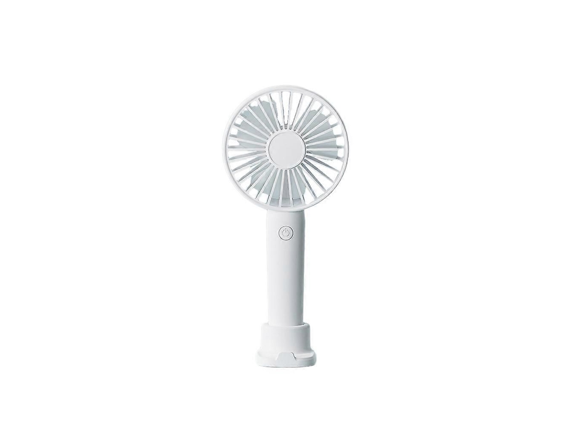 Ventilador Portátil Recarregável, Mini Ventilador De Mesa Com 3 Velocidades, Ideal Para Casa E Viagens.