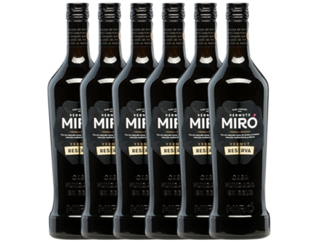 Vermute CASALBOR Casalbor Miró Rojo Reserva (1 L - 6 unidades)