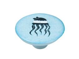 Pacote com 36 Puxadores de Abs de 50 mm com Estampa de Polvo HARDWAREXCHANGE