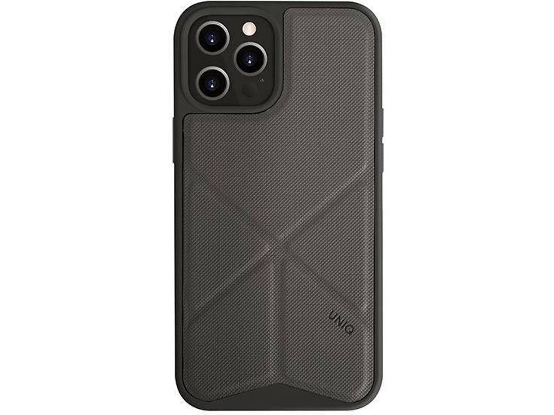 Capa Apple iPhone 12 Pro Max UNIQ Lisa (Cinzento)