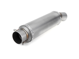 Entrada 36-51mm Tubo De Escape De Motociclo Ponteira De Escape Silenciador Aço Inoxidável Titânio Universal Modificado