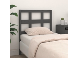 Cabecero 95,5x4x100 cm Pino Macizo Gris