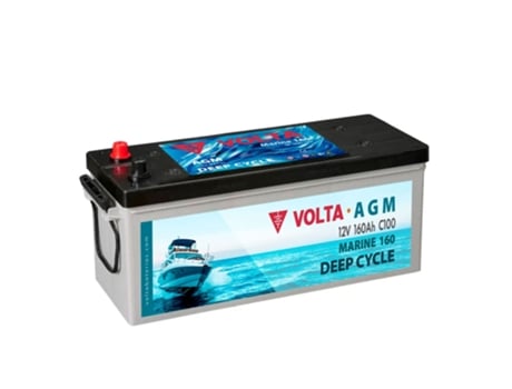 Bateria para Barco Volta Marine 160 12V 160Ah VOLTA BATERIAS