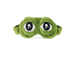 Máscara de Dormir Infantil com Estampa de Sapo, Fofa de Desenho Animado AQUAFORGE