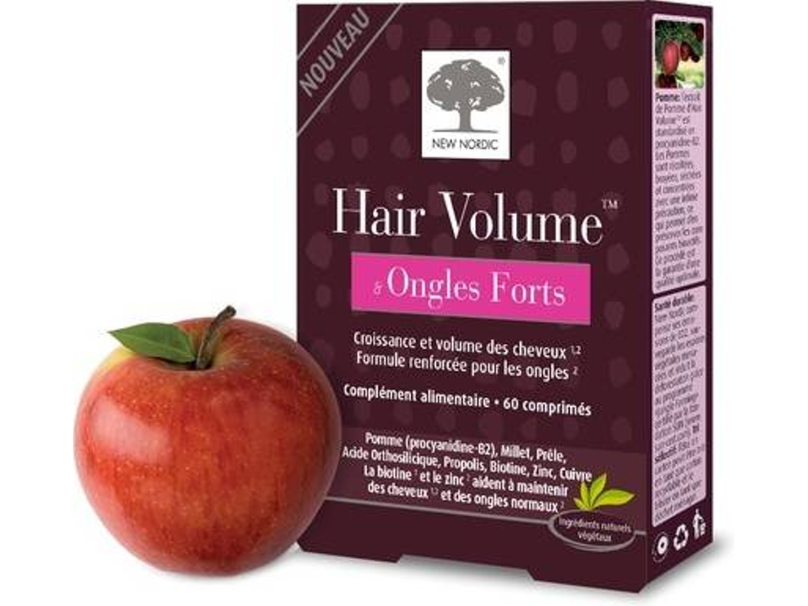 Suplemento Alimentar NEW NORDIC Hair Volume (30 comprimidos)