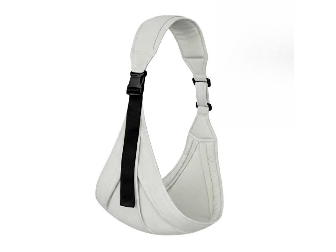 Canguru Para Bebê De 0 A 24 Meses Ergonômico Cinza