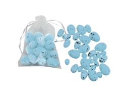 Laxiscreed Ovo Azul De Espuma Colorida Para Decoração De Páscoa