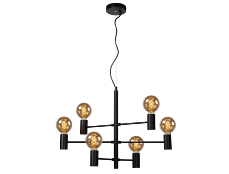 Iluminação Decorativa LUCIDE Suspensão de lâmpada de metal