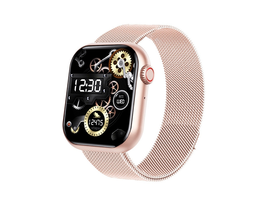 Smartwatch Yizhood F57 1.91 Inch Bluetooth Chamada Ip67 À Prova De Água 50 Modos Desportivos (android E Ios Rosa)