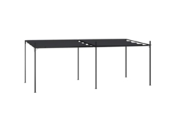 Vidaxl Gazebo Com Toldo Retrátil 600x300x233 Cm Antracite