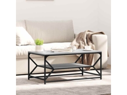 Vidaxl Mesa De Centro Cinza Sonoma 90 X 50 X 40 Cm