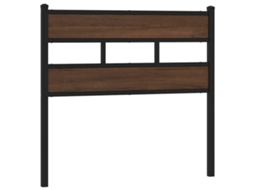 Headboard, Headboards Vidaxl Marrom Aço (100 Cm)