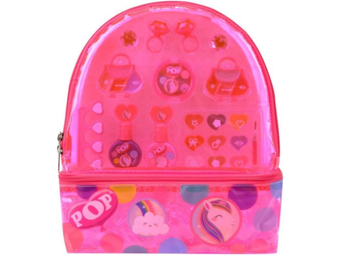 Mochila MARKWINS Pop Maquilhagem Neon Pink