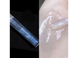 Brillo Labial Transparente Perla Hidratante Con Brillo Fino Regalo Azul Bebé