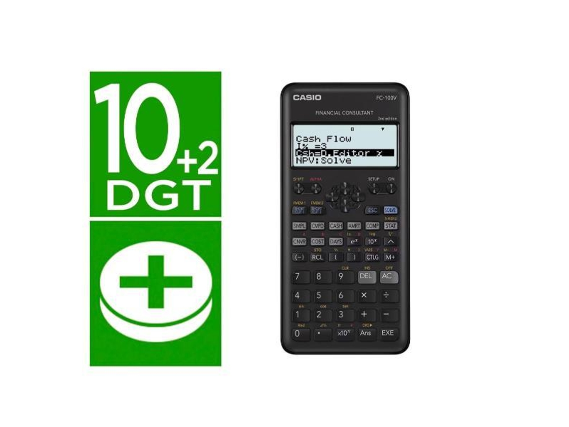 Calculadora Casio Fc-100v Financ