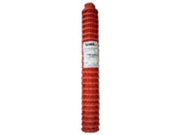 Malla protectora naranja 1 m plastico rollo 50m