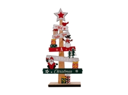 Adorno De Mesa De Natal Para Venda Em Madeira