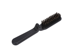 Cepillo E Pente De Barba Plegável Para Homem, Grooming De Viagem, Design Estilo Simples, Manejo Confortável E Portátil
