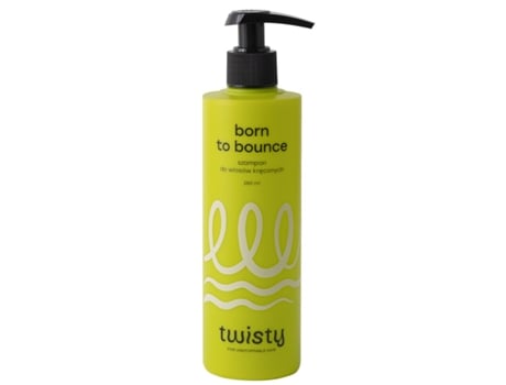 Shampoo para Cabelos Cacheados, 280ml Cuidado Profissional Para Cachos Definidos e Nutridos Twisty