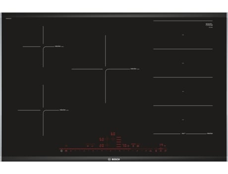 Placa de Indução BOSCH PXV875DC1E (Elétrica - 81.6 cm - Preto)