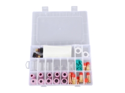 Kit De Acessórios Para Tocha Tig Com 56 Peças: Bocal Cerâmico, Portavasos Para Pistolas Wp17 18 26