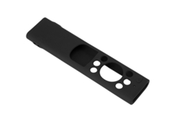 Capa de Silicone AQUAFORGE preta para controle remoto com célula solar, compatível com TM2180EC, resistente a impactos