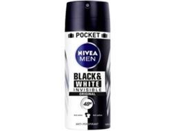 Desodorizante NIVEA Men Black & Invisible Pocket