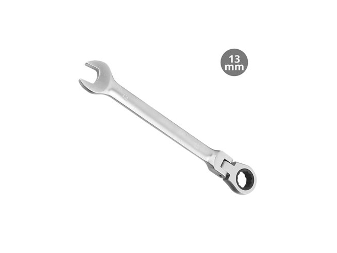Chave Combinada Com Catraca Articulada Cr V 13mm Gsc