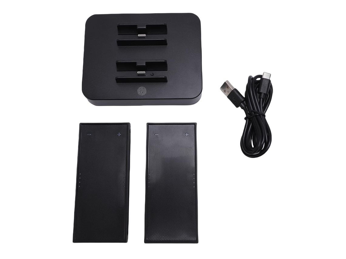 Dock de Carregamento 4 em 1 LAXISCREED com Luz Rgb