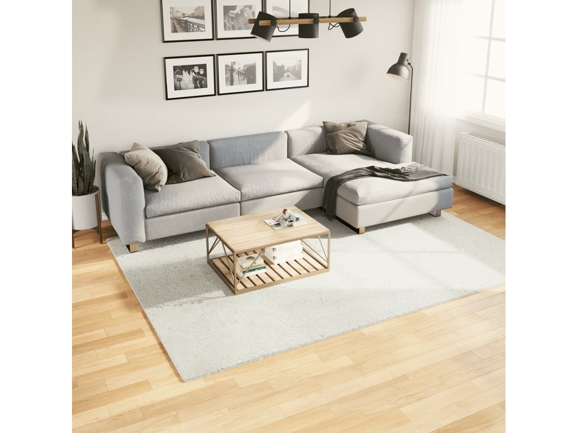 Vidaxl Tapete De Pelo Curto Oviedo 200x280 Cm Creme