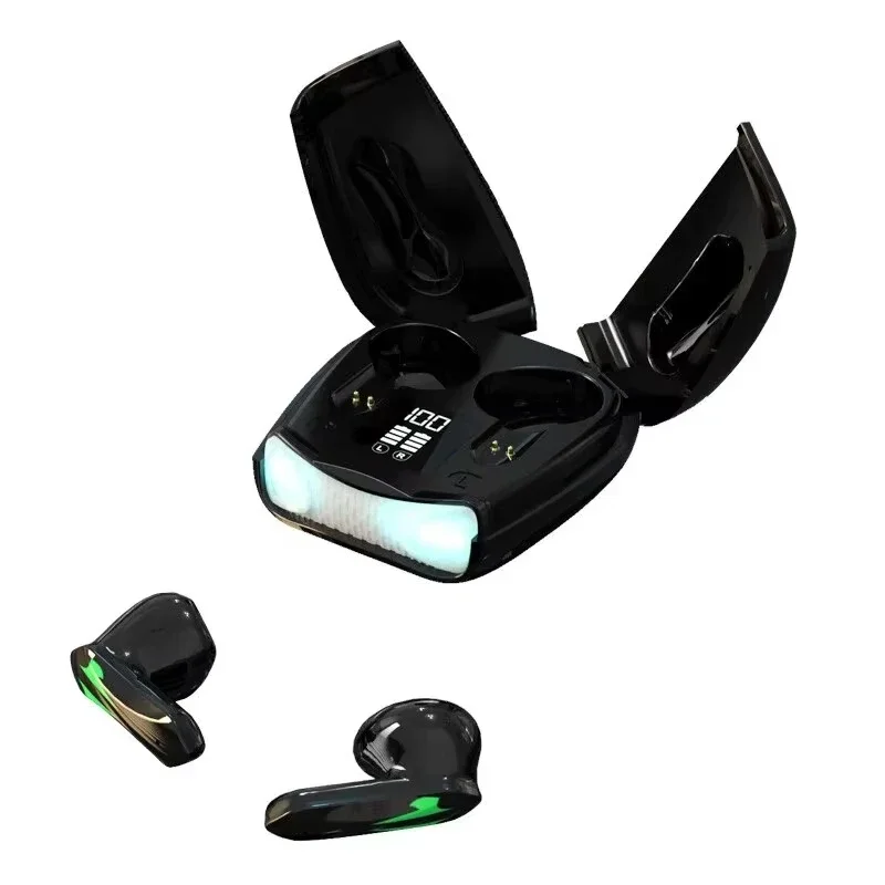 (preto) Fone De Ouvido Bluetooth Para Jogos De Alta Qualidade E Baixa Latência