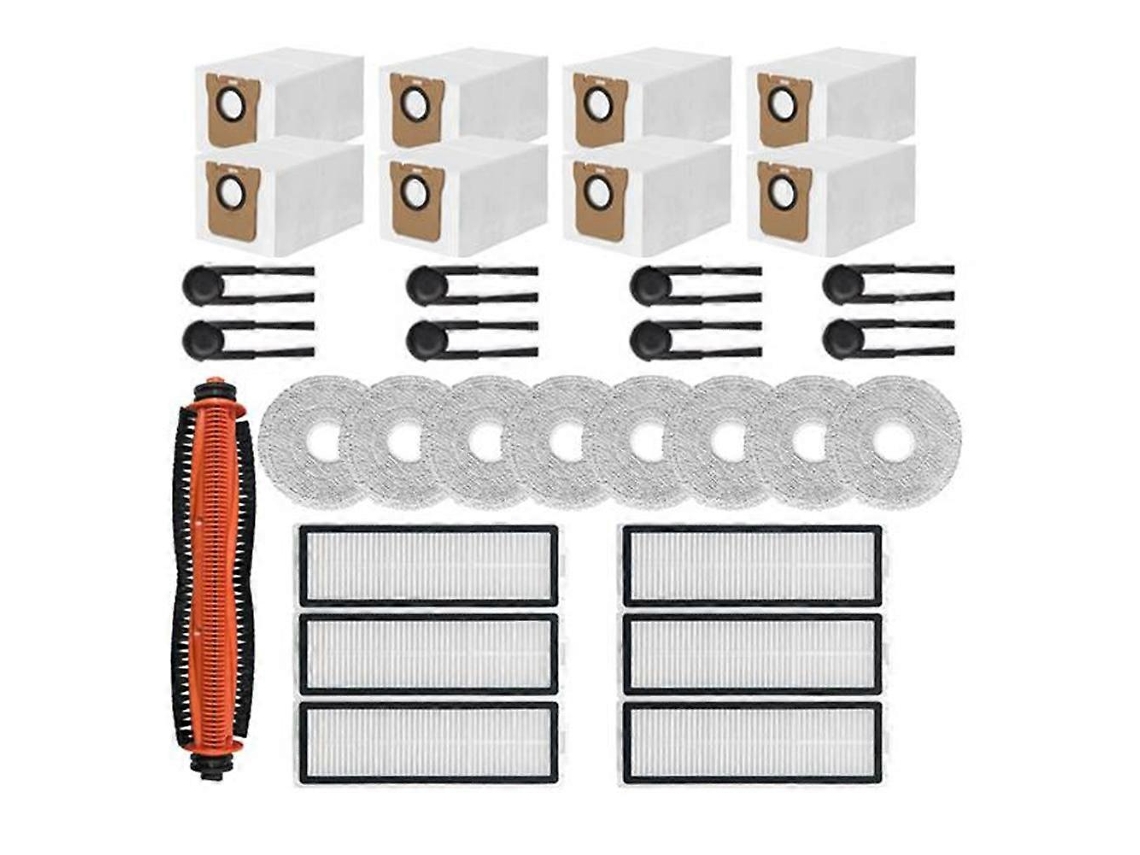 For M40s Ov31cn Vacuum Cleaner Spare Parts Main Brush Side Brush Hepa Filter Mop Cloth Dust Bag