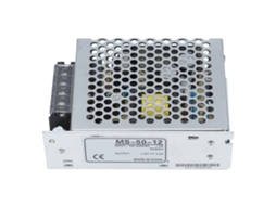 Transformador Veloriskku - Interruptor de alimentação Berm 100-240V AC - Conversor de comutação para fita de LED MS-50-12