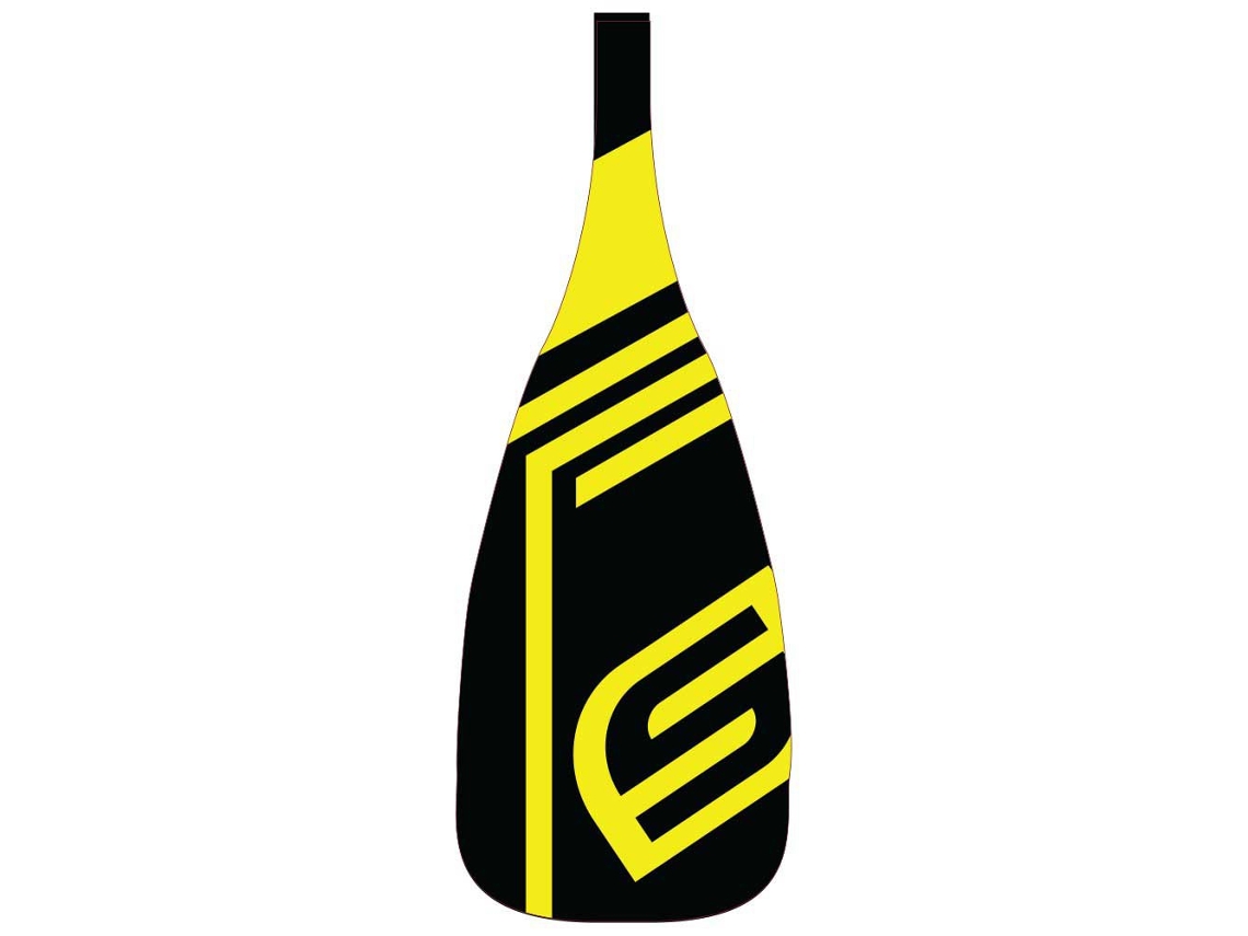 Paddle Surf Paddles Modular Carbon 3 Seções Amarelo 175-220 Cmsafe Waterman