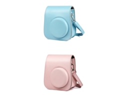 Capa Para Câmera Instax Mini 11 Mini 9 Mini 8 Brilvibera (azul)