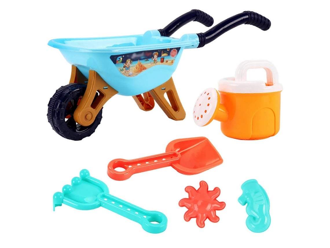 Novo Conjunto De Brinquedos Praia Com Caixa Areia Para Crianças, Incluindo Kit Ferramentas. -aquaforge