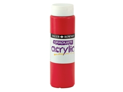Pintura Acrílica Graduate Daler Rowny 500 Ml (Vermelho Carmesim)