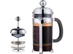 Cafeteira French Press (355 Ml), Sistema De Pressão, Vidro Borossilicato Espesso Resistente Ao Calor, Durável E Fácil Limpar