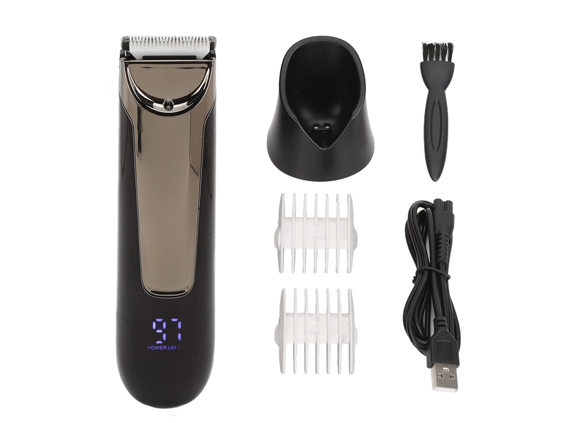 2026 cortadora de Cabelo Elétrica Sem Fio para Homens com Tela Lcd, Impermeável, Compacta e Portátil para Lar e Viagens