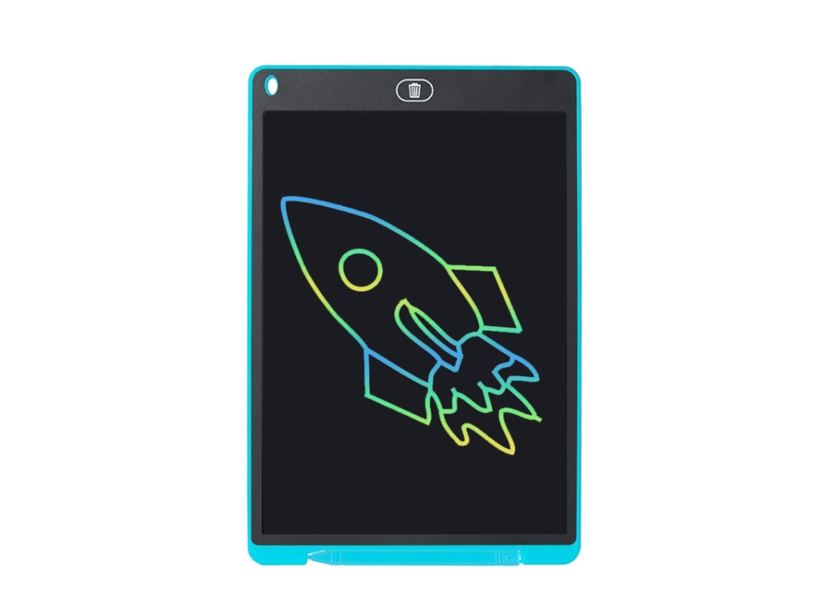 (azul Claro) Quadro De Desenho/escrita Lcd Para Crianças, Tamanho: 30 Cm (12 Polegadas)