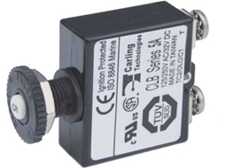 Interruptor BLUE SEA Circuit Breaker Push Botton St Preto