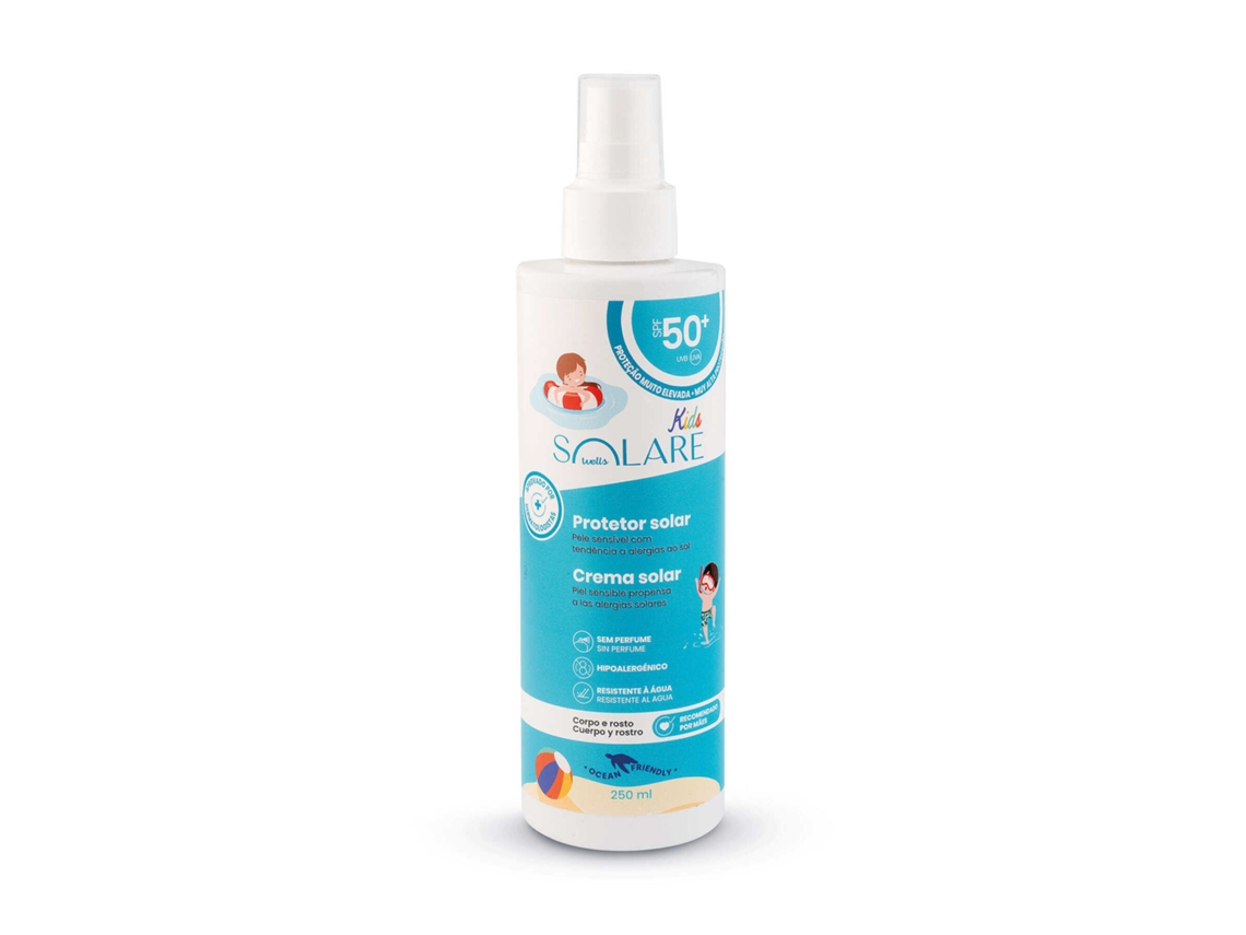 Protetor Solar para Criança  SPF50  SOLARE
