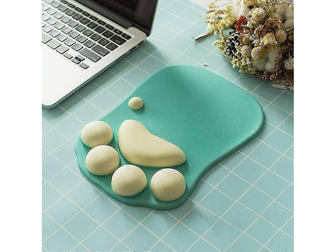 Mousepad Fofo Com Estampa De Pata De Gato E Apoio Para O Pulso C Olysi Shop