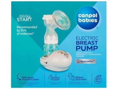 Tira Leite Canpol Bomba De Leite Elétrica Babies Easystart, 12/215.